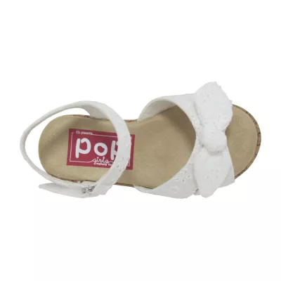 Pop Toddler Girls Lil Friendly Wedge Sandals