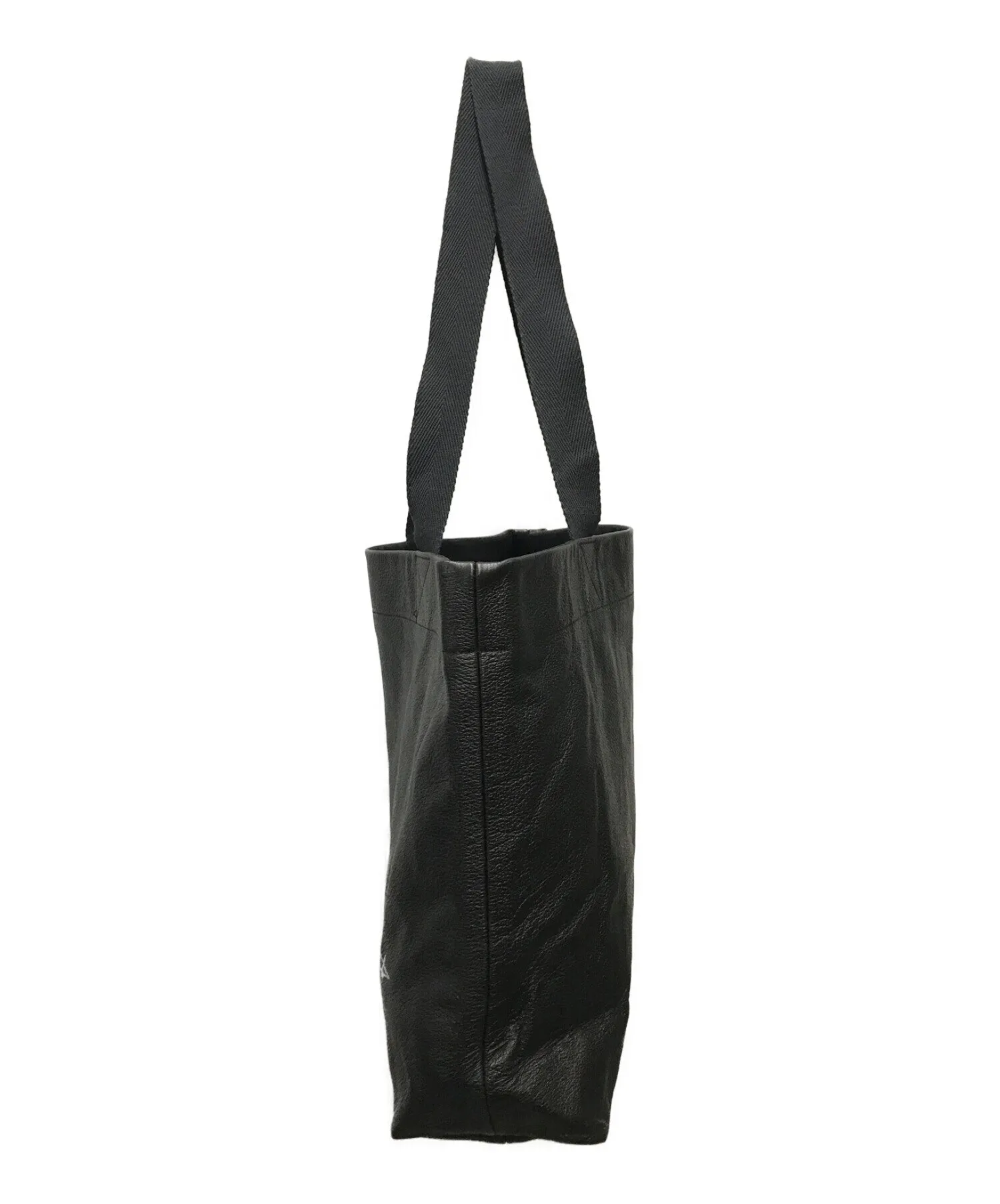 [Pre-owned] YOHJI YAMAMOTO Mini Leather Tote Bag