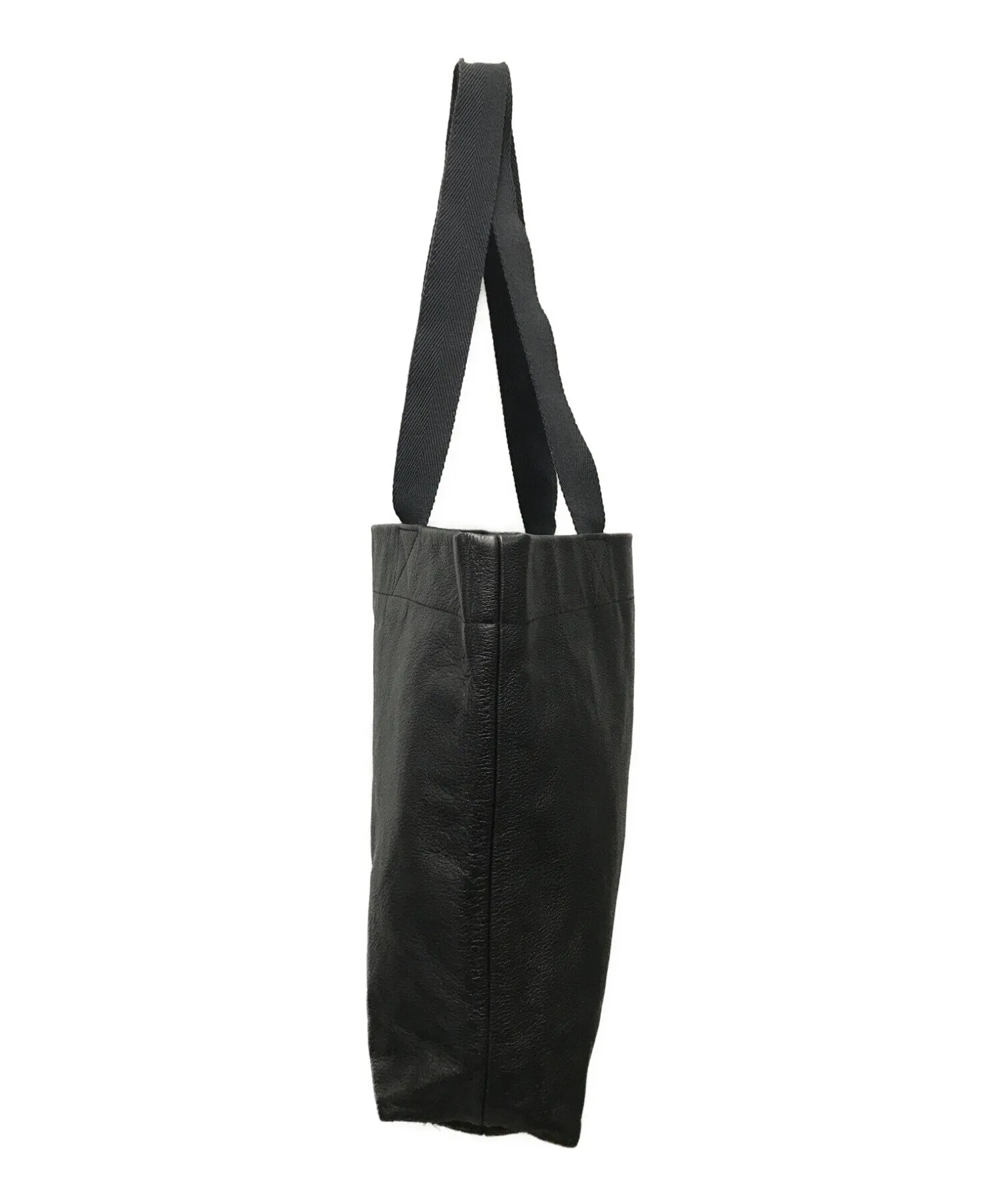 [Pre-owned] YOHJI YAMAMOTO Mini Leather Tote Bag