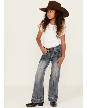 Product Name:  Cowgirl Tuff Girls' Front Seam Timeless Stretch Trouser Jeans