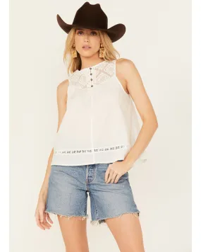 Product Name:  Eyeshadow Women's Lace Bodice Tank