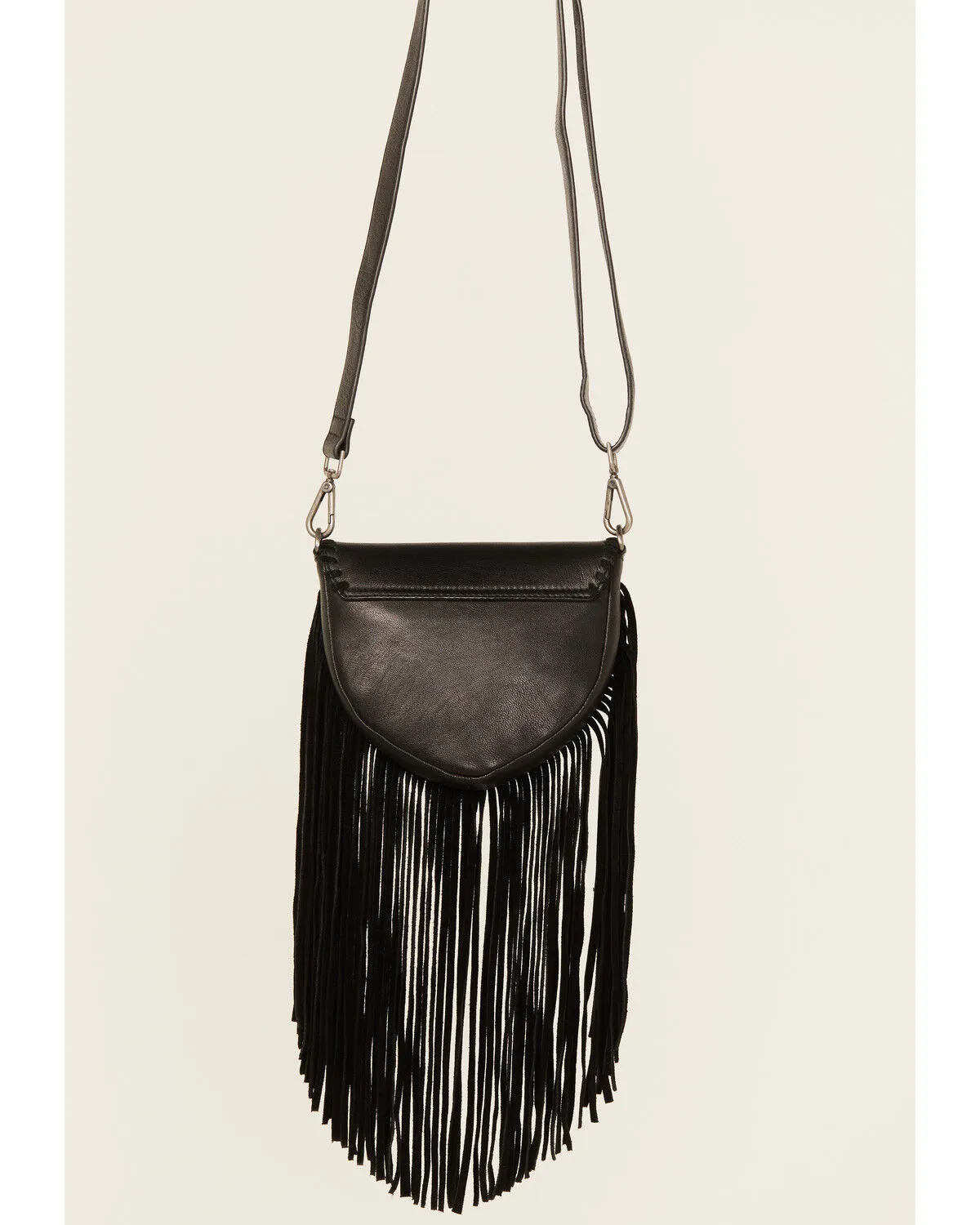 Product Name:  Idyllwind Women's Esperanza Longhorn Leather Fringe Crossbody Bag