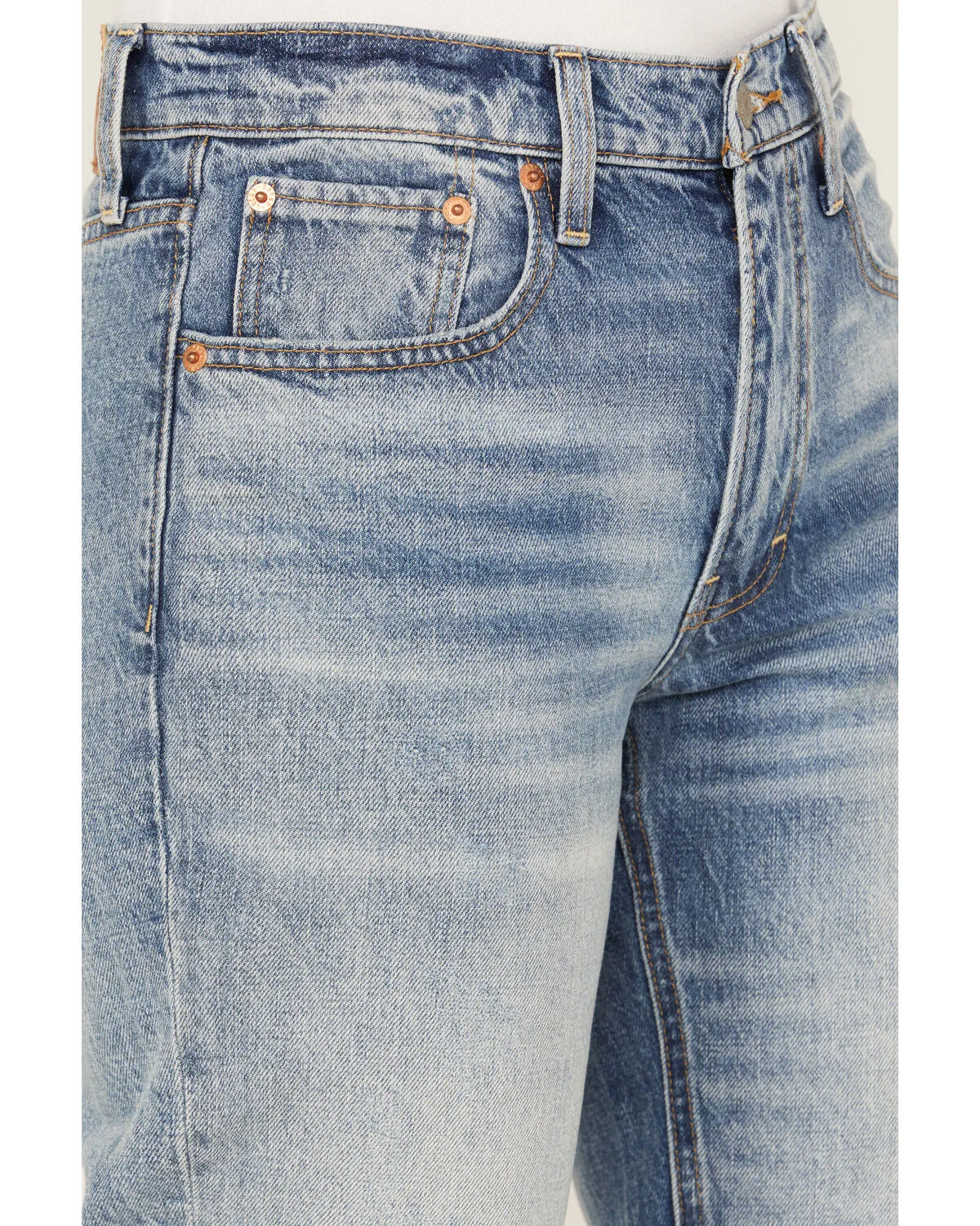 Product Name:  Lucky Brand Women's Medium Wash Mid Rise Boy Straight Jeans