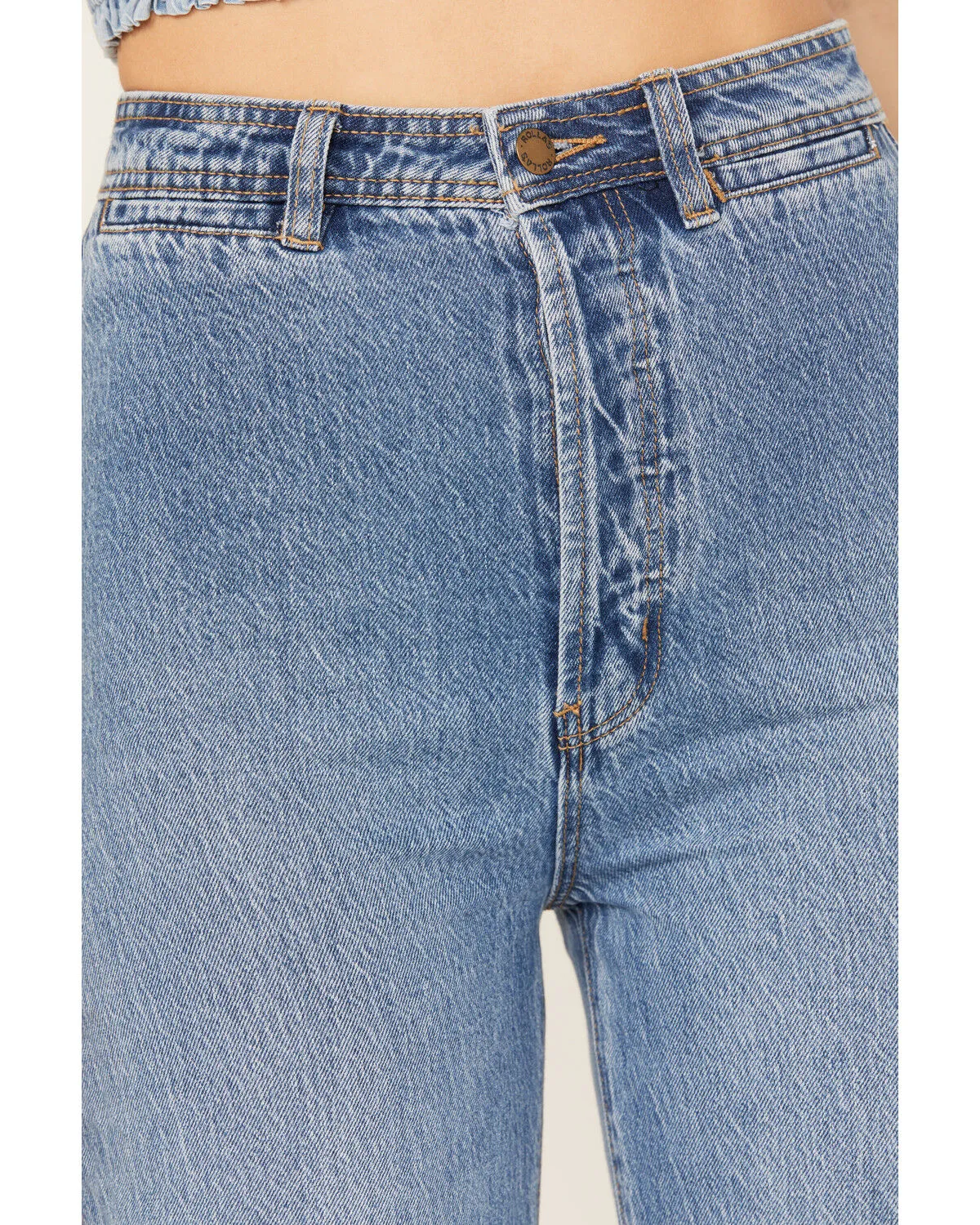 Product Name:  Rolla's Women's Light Wash High Rise Sailor Jeans