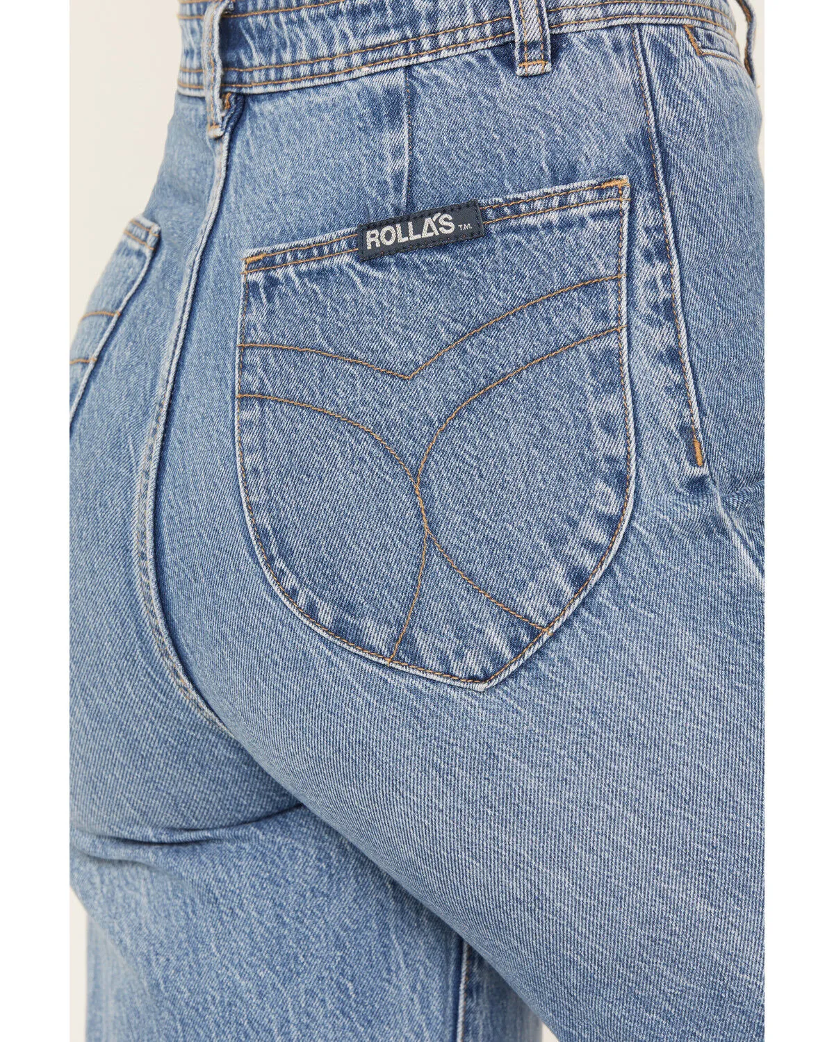 Product Name:  Rolla's Women's Light Wash High Rise Sailor Jeans