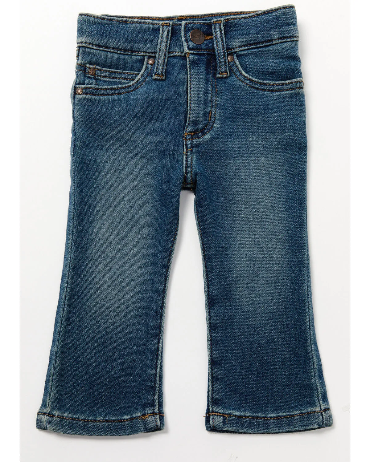 Product Name:  Wrangler Infant Boys' Medium Wash Knit Straight Denim Jeans