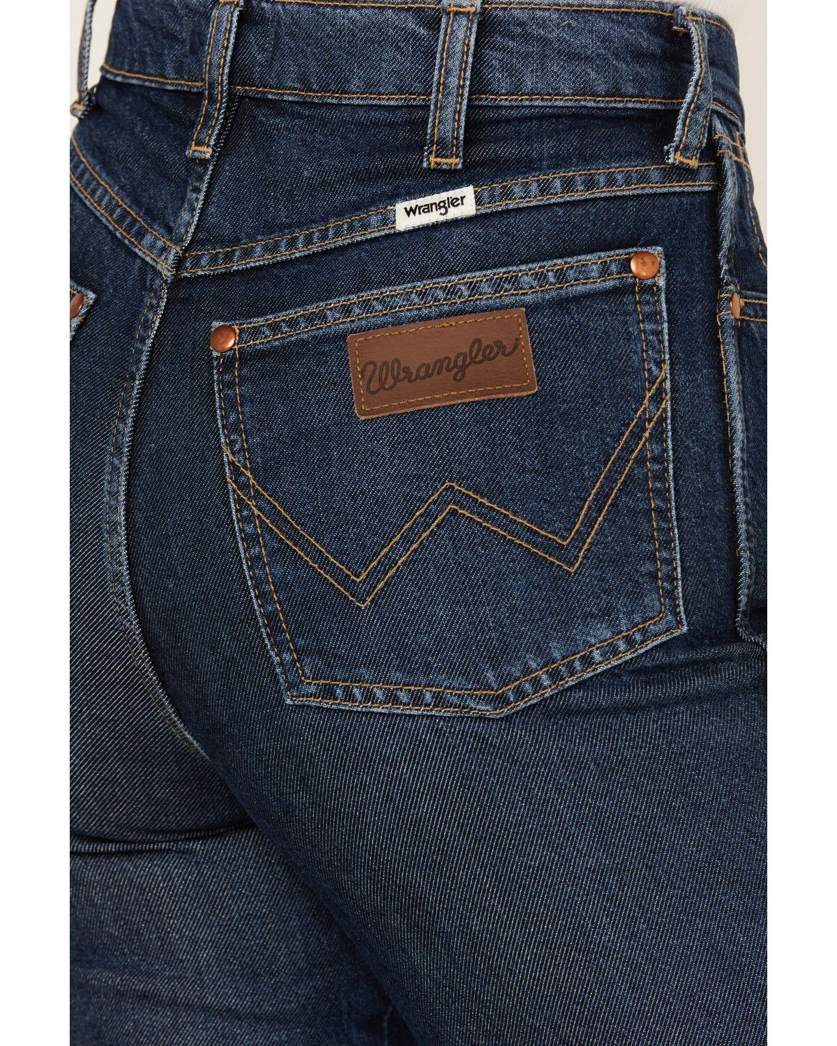 Product Name:  Wrangler Women's Wanderer High Rise Wide Leg Stretch Denim Jeans