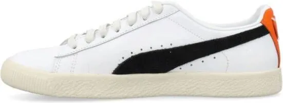 PUMA Clyde Base leather sneakers White