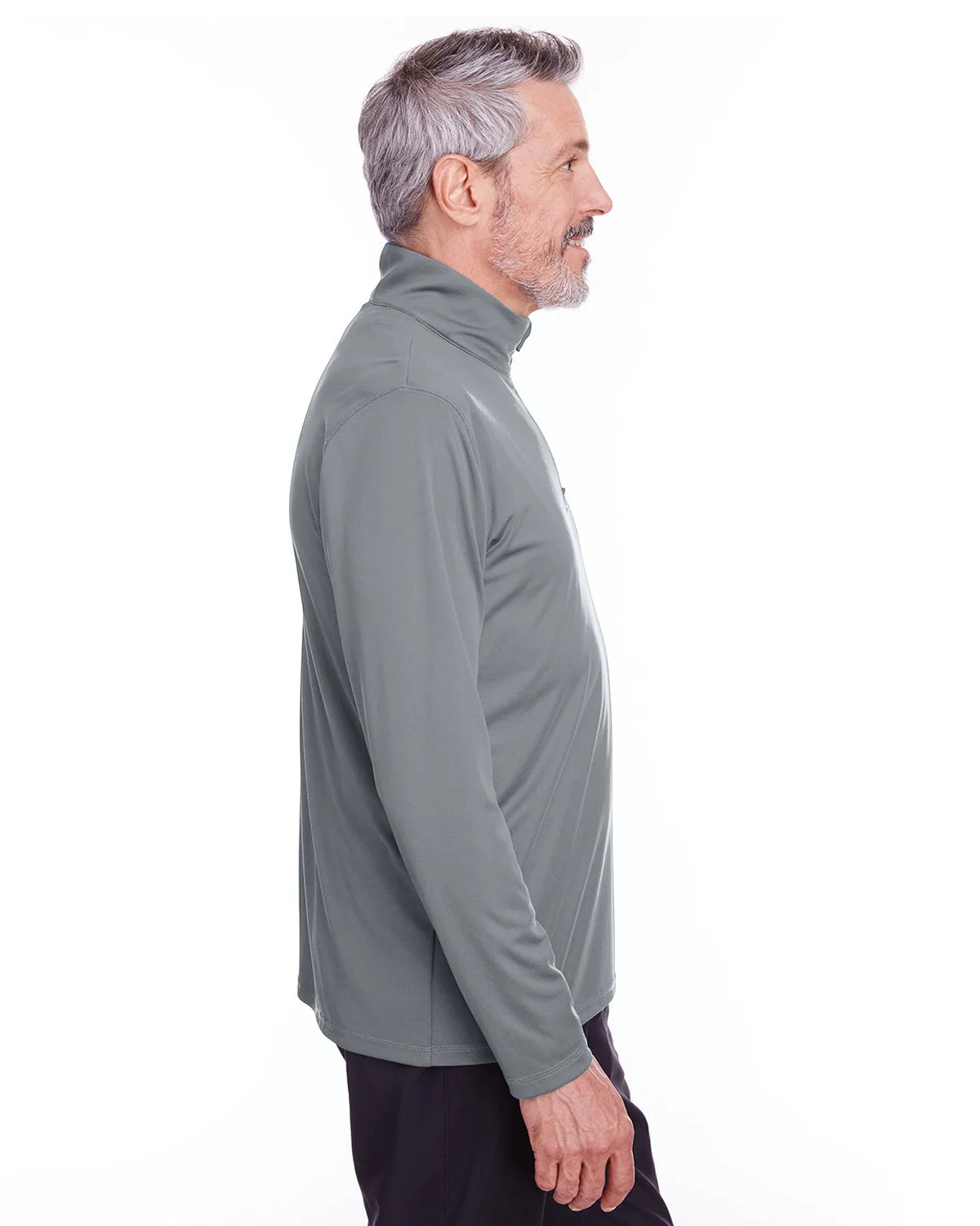 Puma Golf Men's Icon Quarter-Zip, Quiet Shade