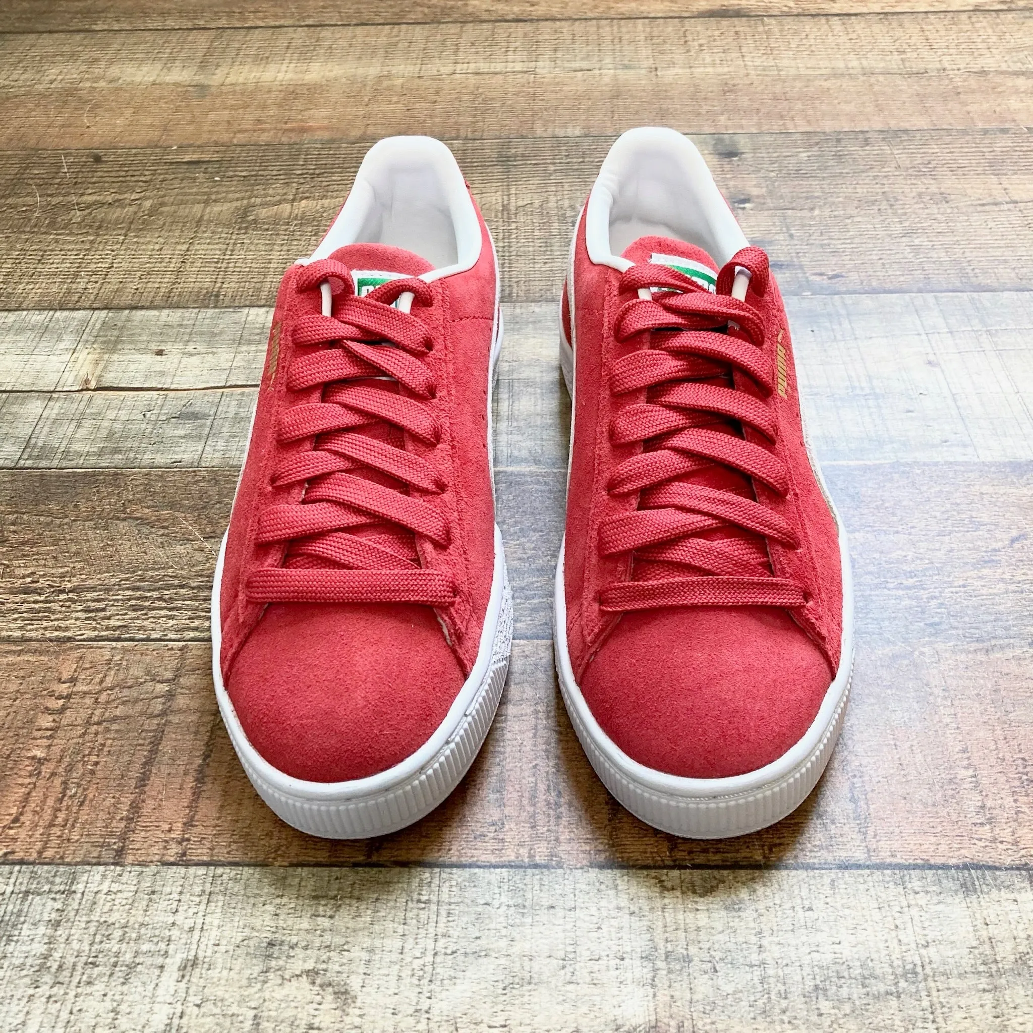 Puma Suede Classic XXI Red Sneakers- Size 7.5 (LIKE NEW)