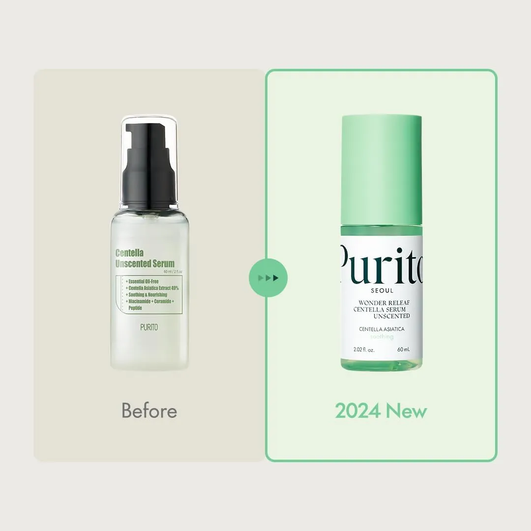 Purito Seoul - Wonder Releaf Centella Serum Unscented - 60ML