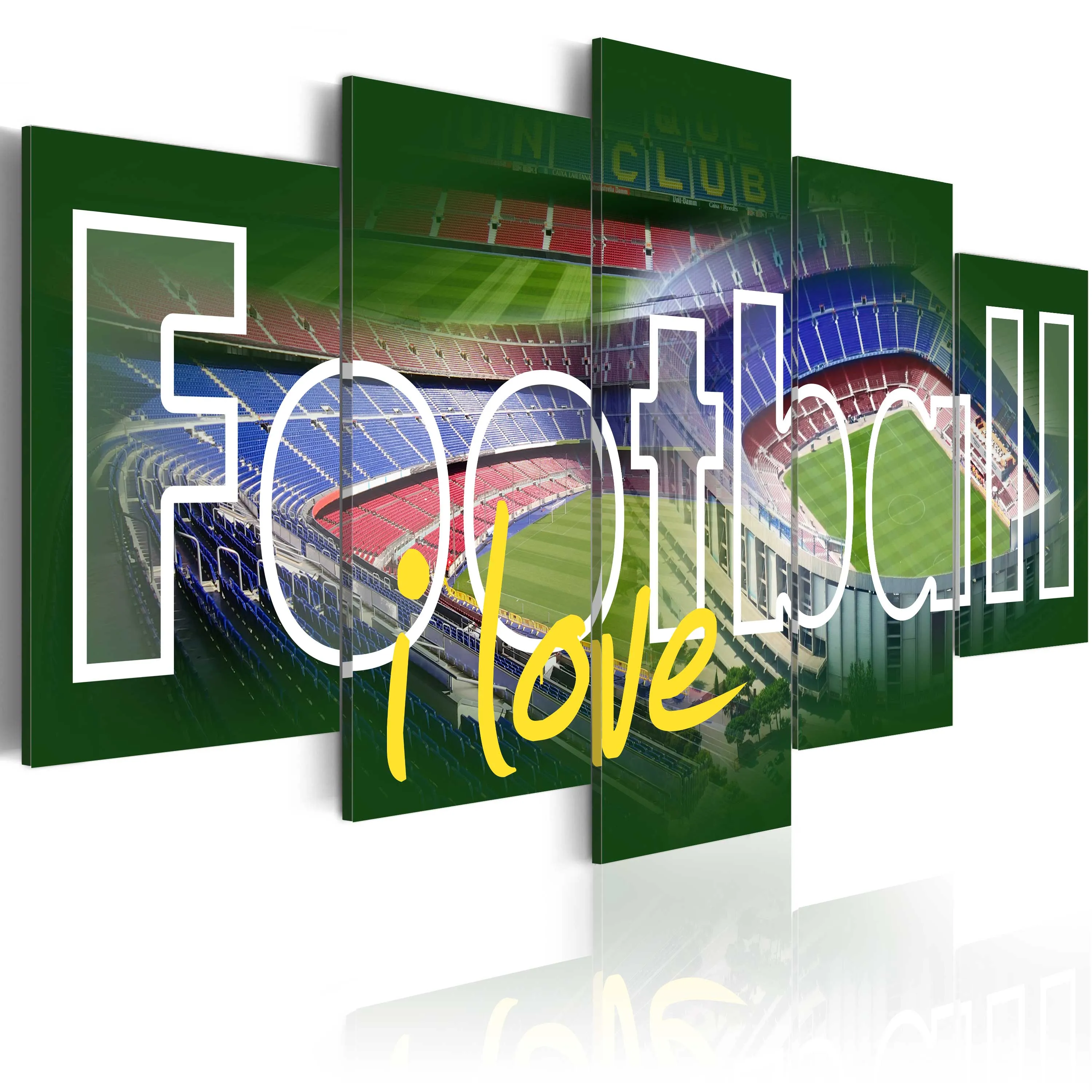 Quadro I Love Football