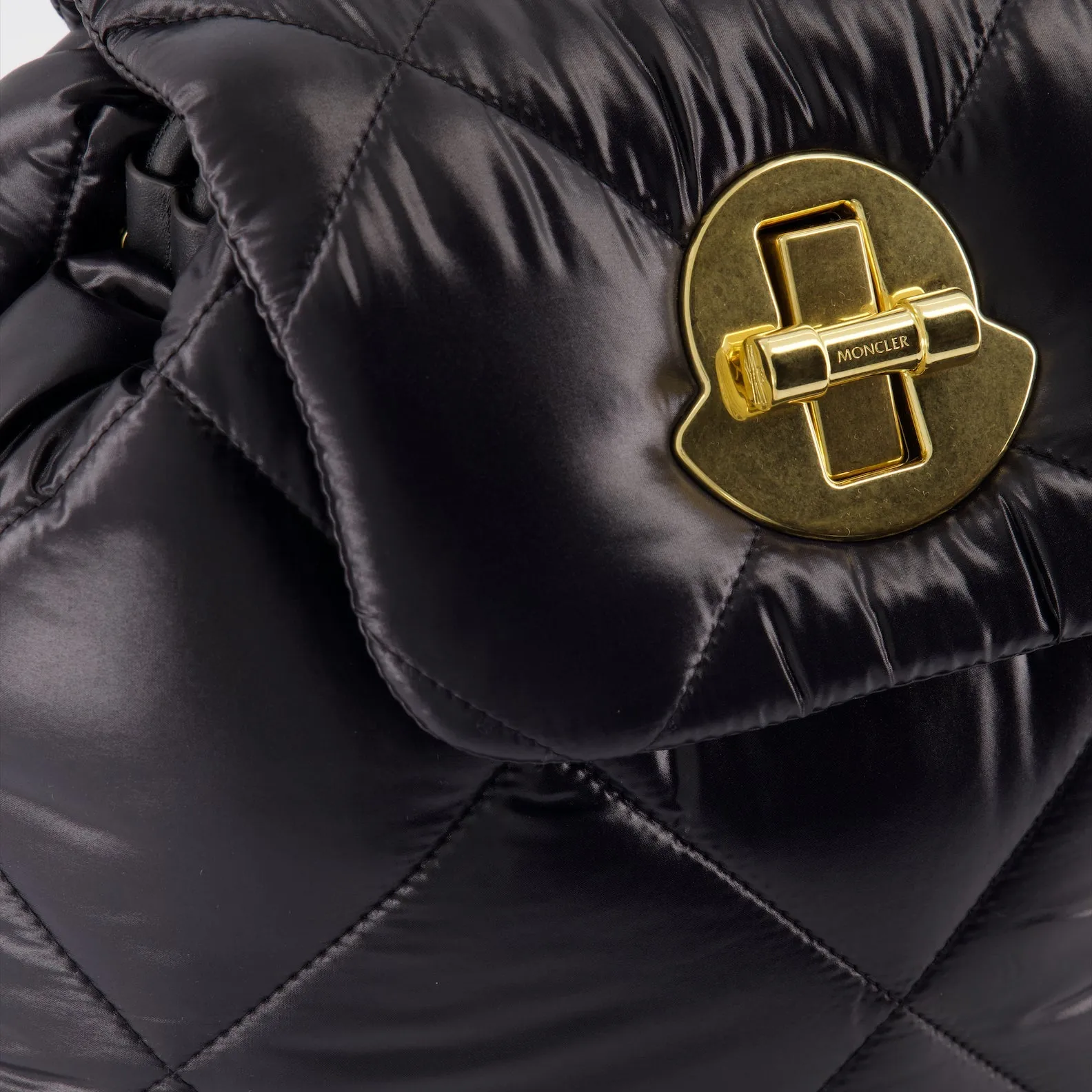 Quilted Nylon Backpack