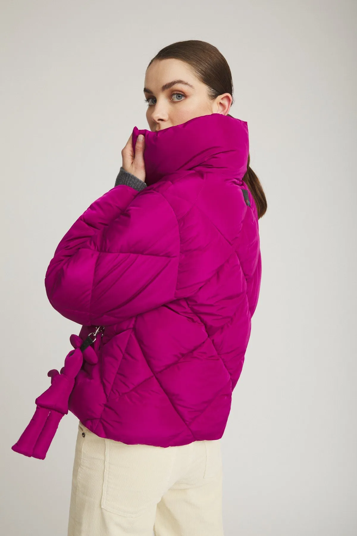 Quilted puffer jacket