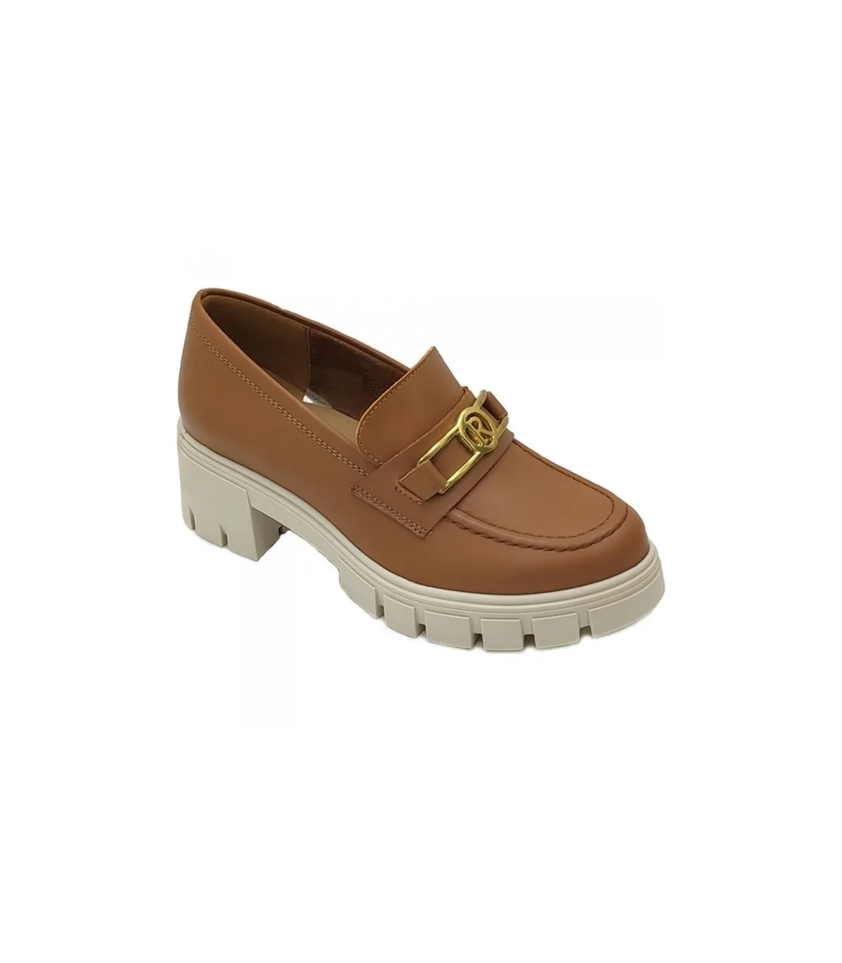 Ragazza Mocasin Loafers Leather - Cognac 0534