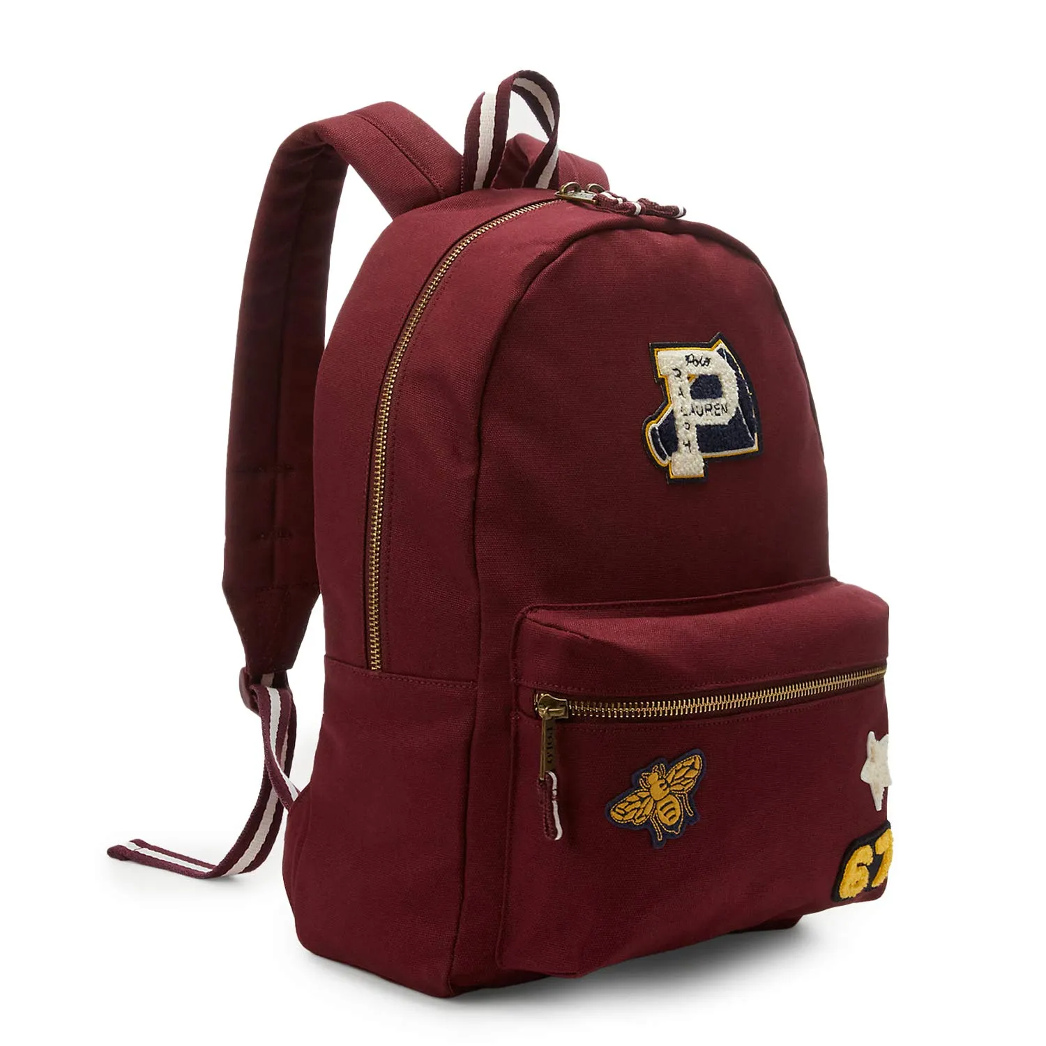Ralph Lauren Burgundy Red Ralph Lauren Backpack