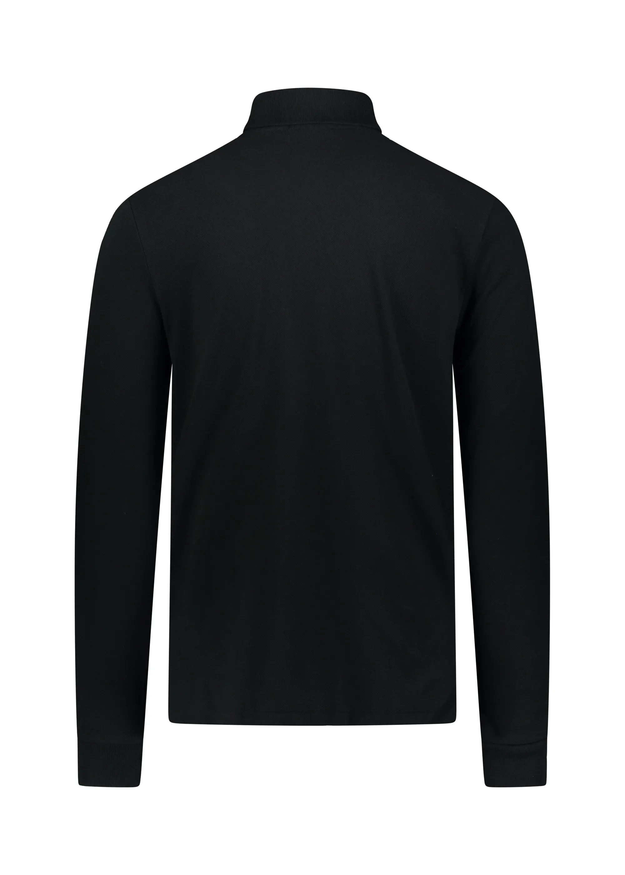Ralph Lauren L/S Polo Knitwear Shirt - Black