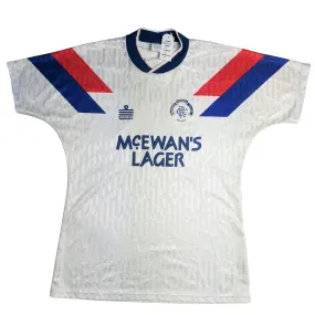 Rangers Admiral 1990/1992 Away Football Shirt Medium