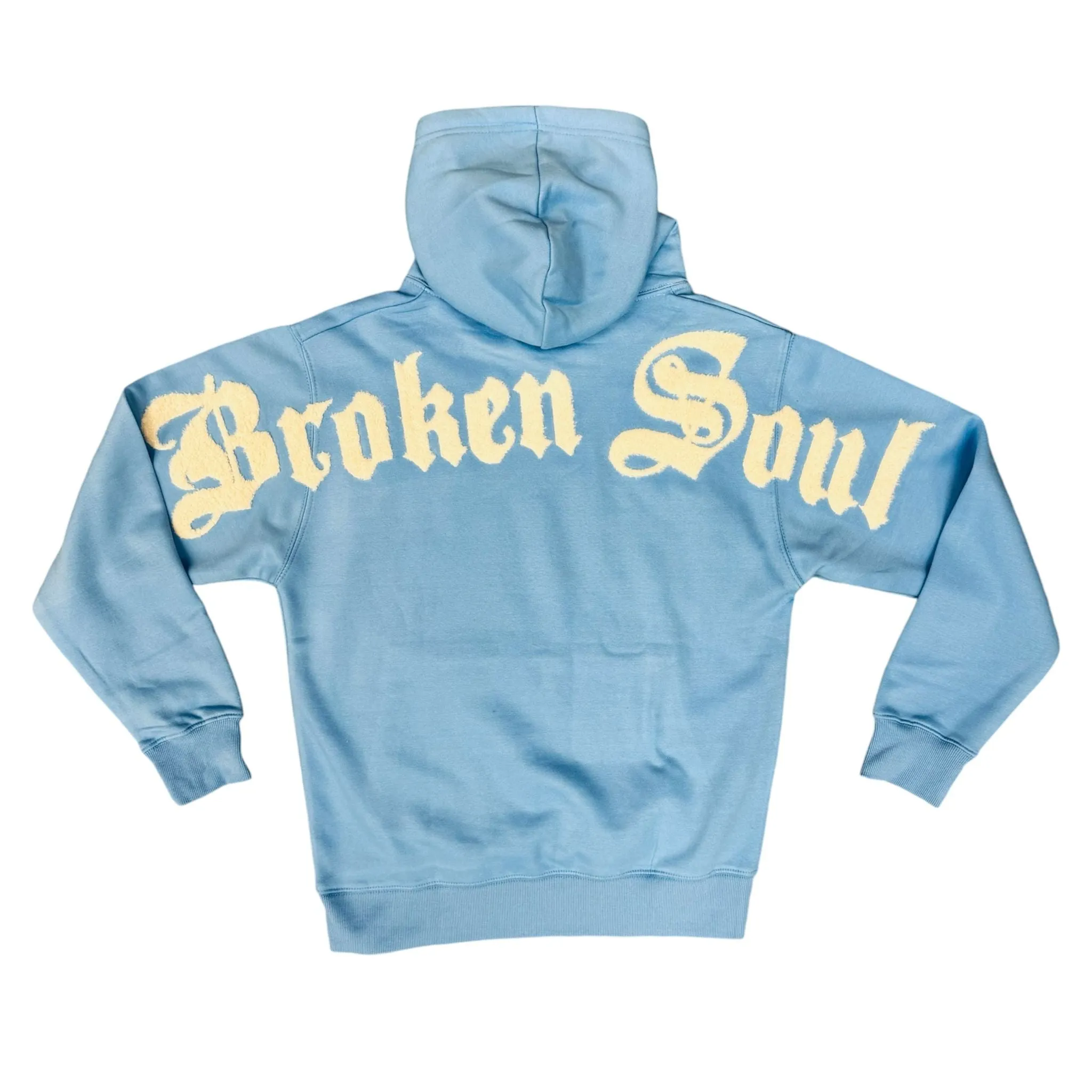 Rawyalty Broken Soul Blue Hoodie