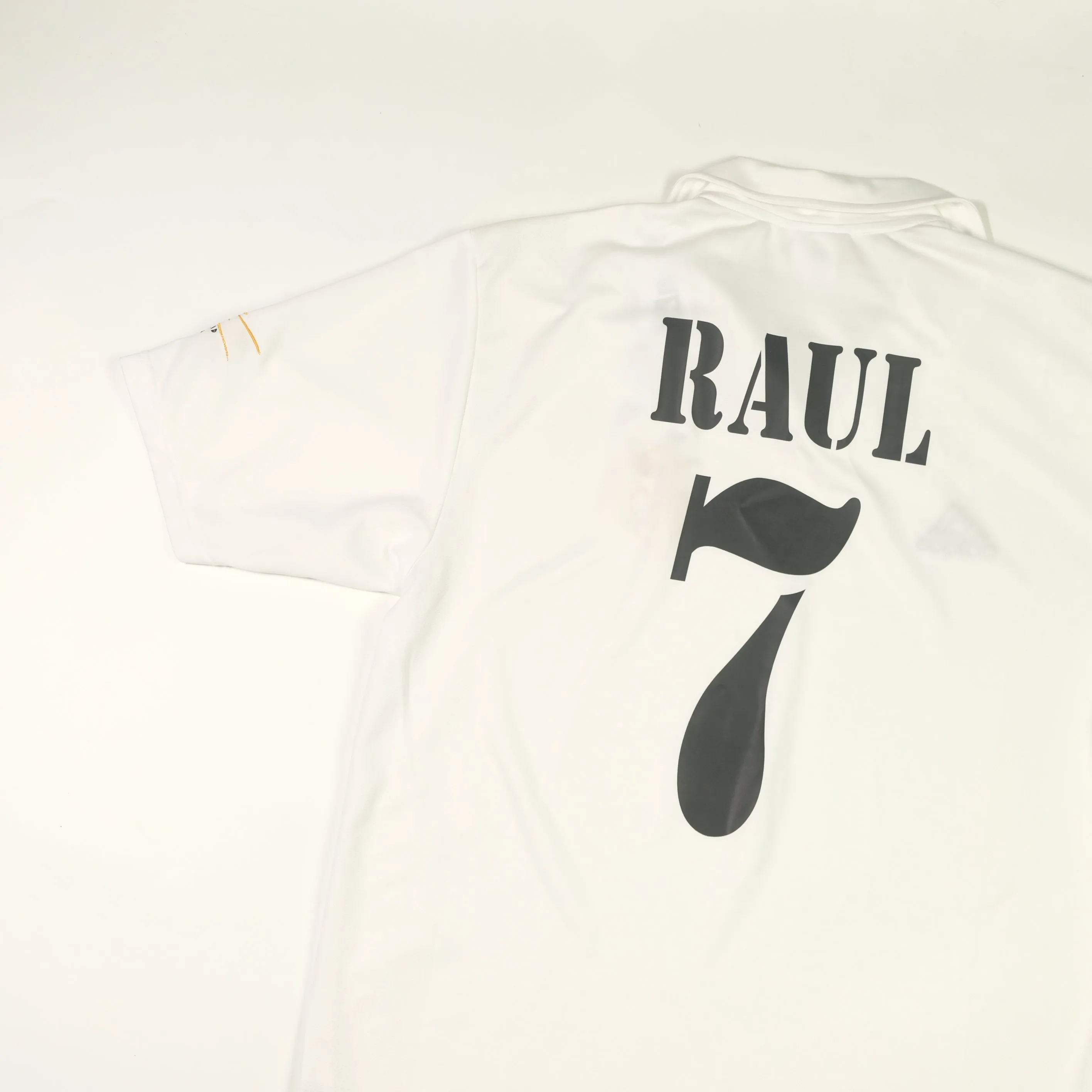 Real Madrid Original Raul 2001/2002 Adidas Centenary Home Football Shirt (M/L)