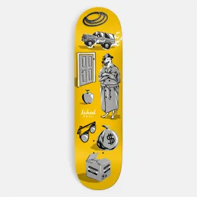 Real Skateboards - 8.5 Ishod Wair Revealing Skateboard Deck - Yellow