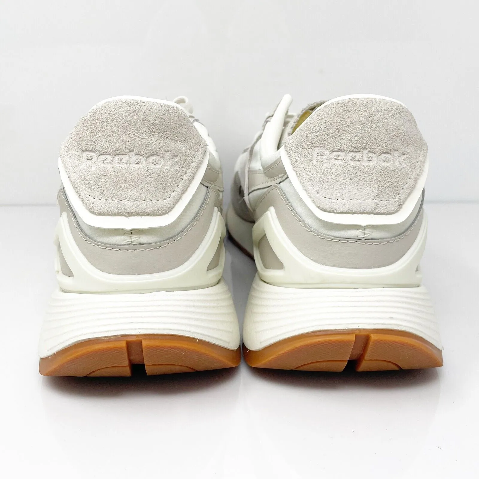 Reebok Mens Classic G55275 White Running Shoes Sneakers Size 13