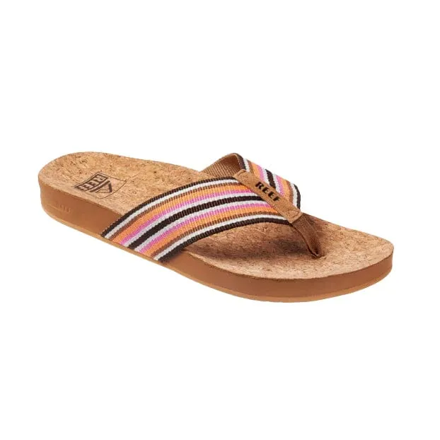 Reef Womens Cushion Strand Sandals - Smoothie Stripe