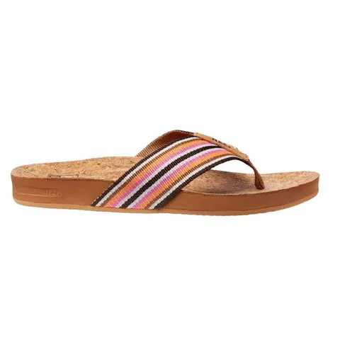 Reef Womens Cushion Strand Sandals - Smoothie Stripe