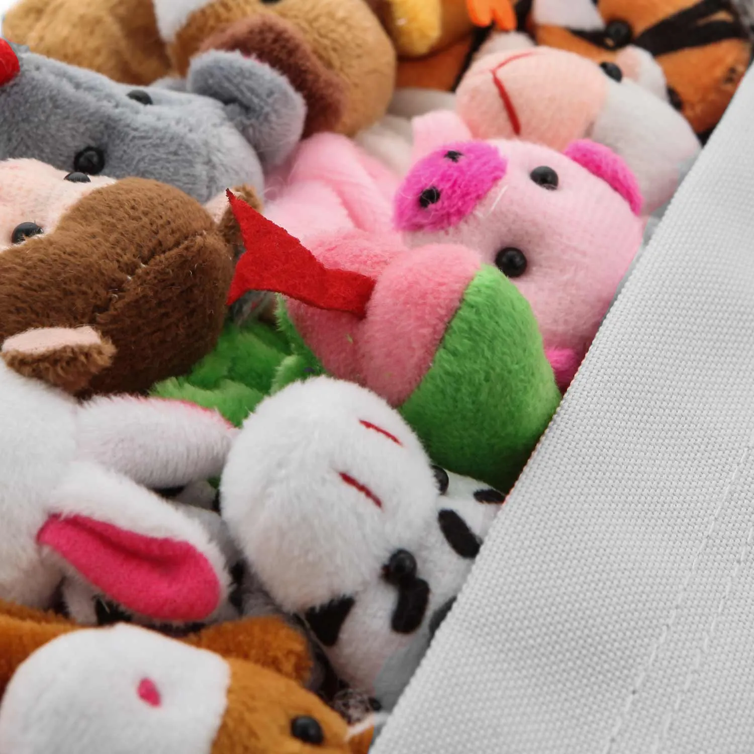 Regina White Backpack With Mini Peluches For Girls And Teenagers