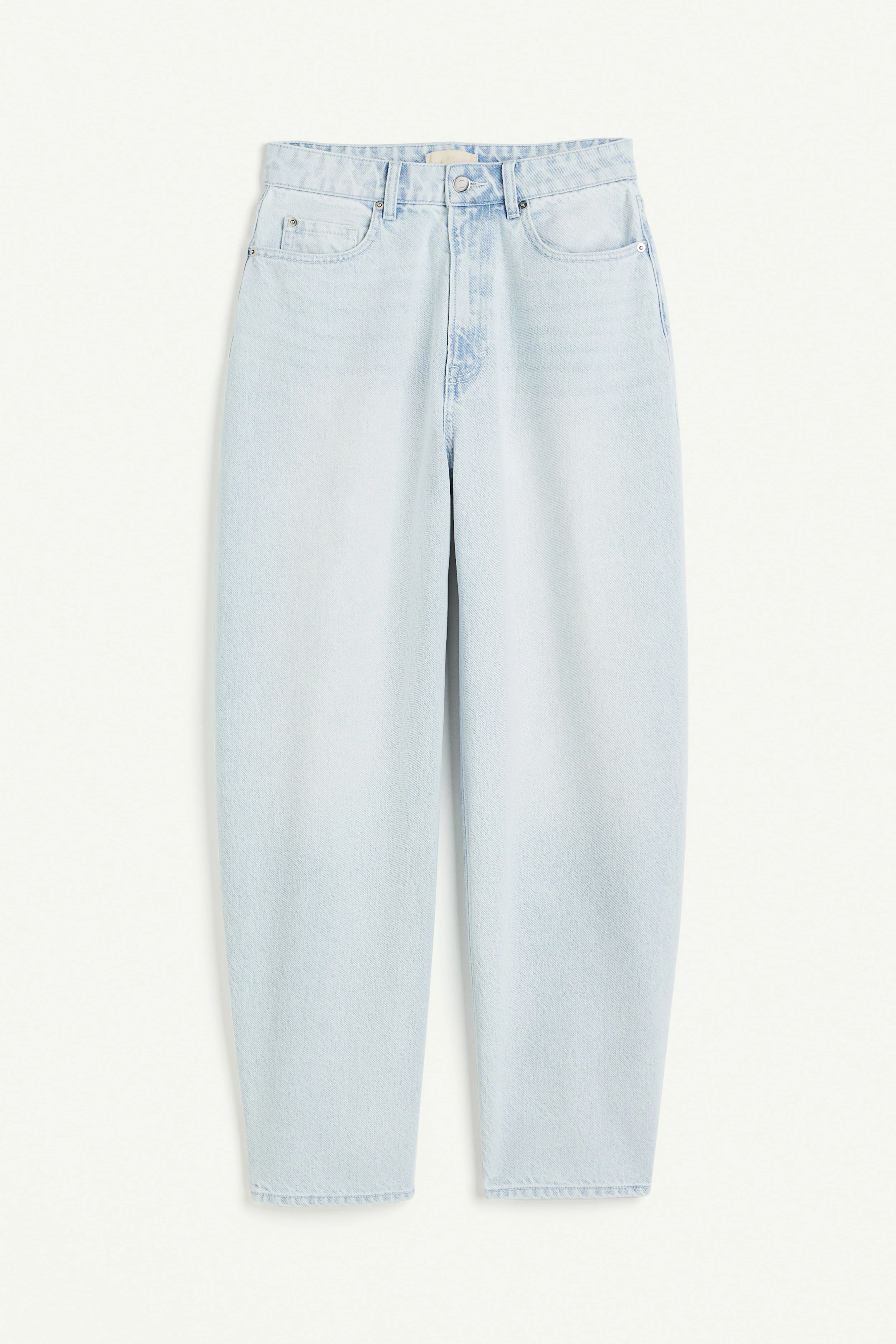 Relaxed Regular Jeans - Regular waist - Long - Light denim blue - Ladies | H&M GB