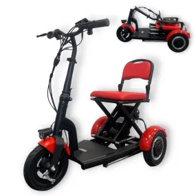 Ren - The Easy Folding Mobility Scooter - Red