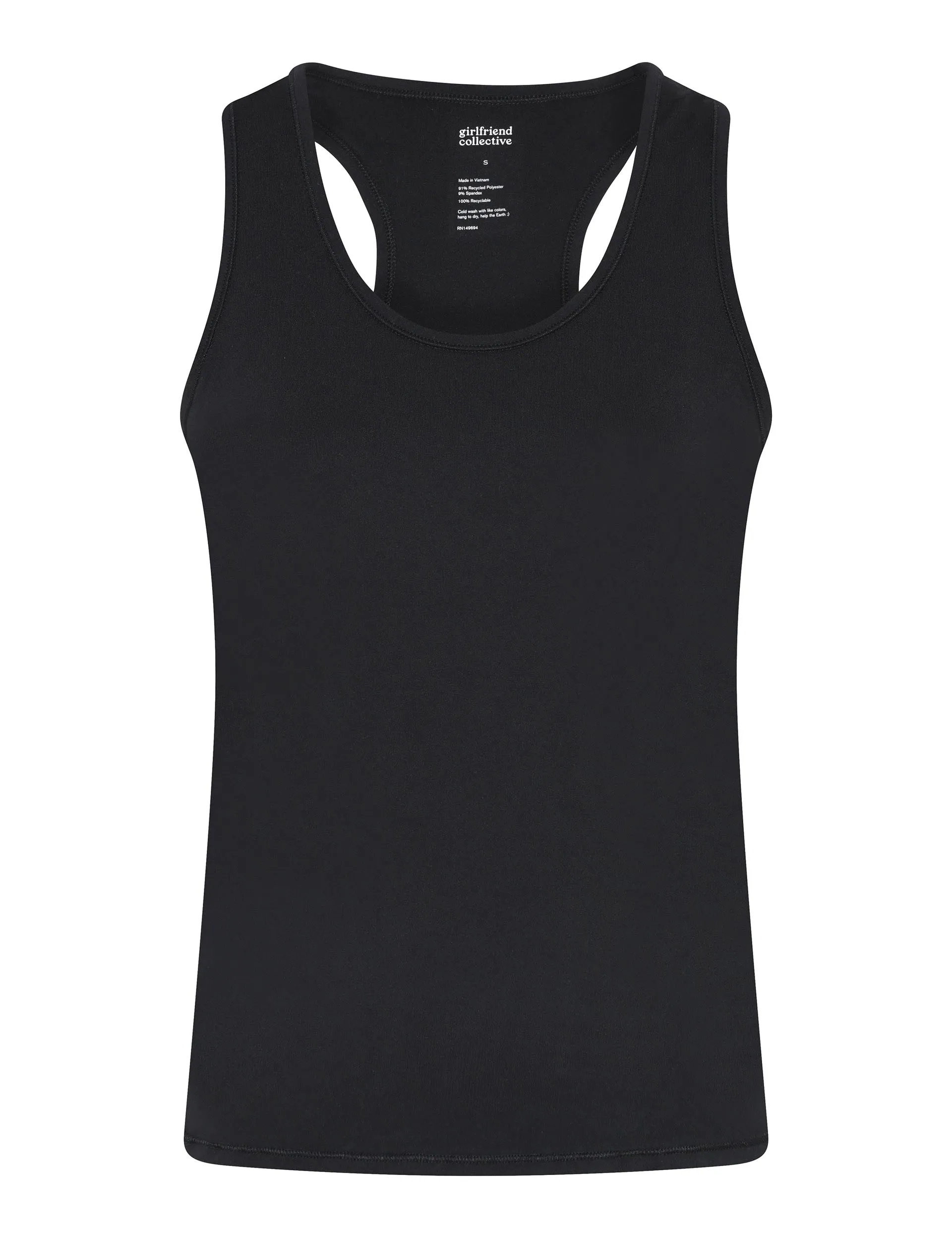 ReSet Relaxed Tank - Black