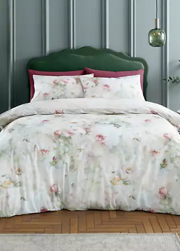 RHS Rose Bloom 100% Cotton 200 Thread Count Duvet Cover Set | Kaleidoscope