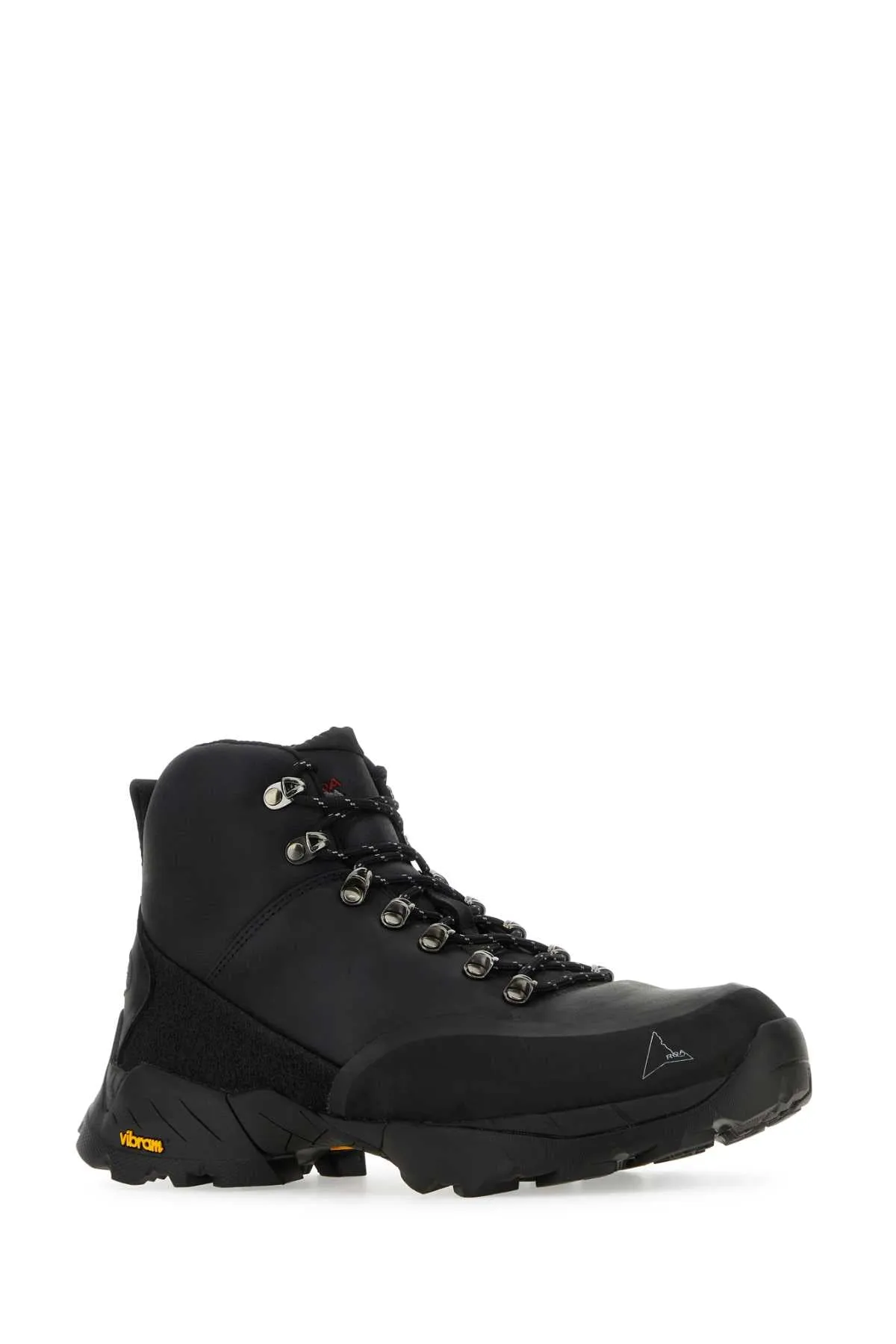 Roa Black Leather Andreas Sneakers