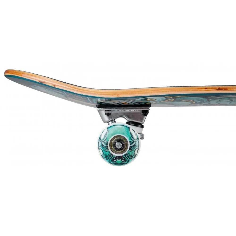 Rocket Skateboards Alien Pile-up Factory Complete Skateboard Blue 7.375
