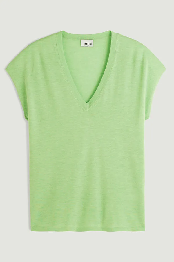 Rodier CASHMERE OVERSIZED SLEEVELESS SWEATER