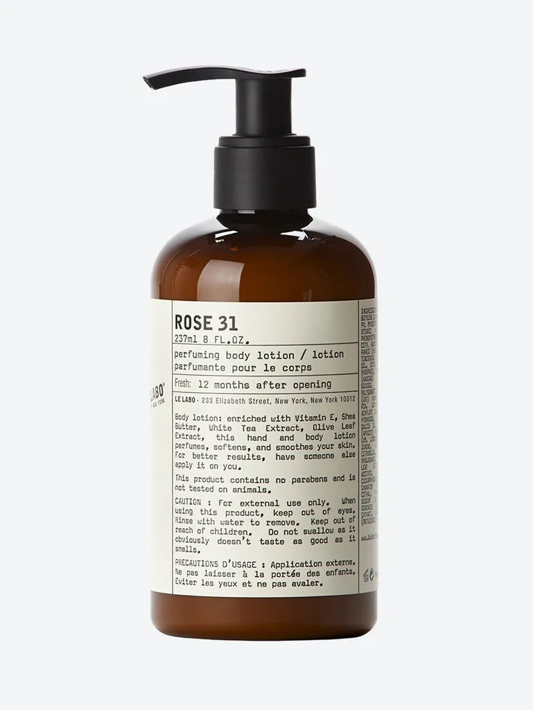 Rose 31 body lotion