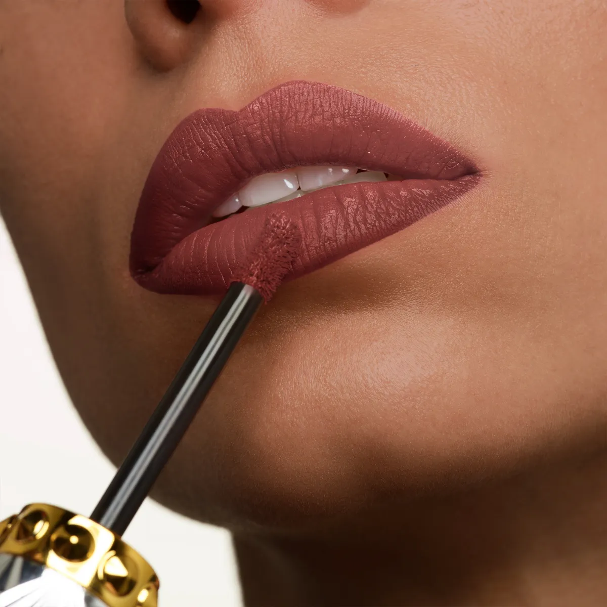 Rouge Louboutin Matte Fluids Matte liquid lipstick - Gala Moka