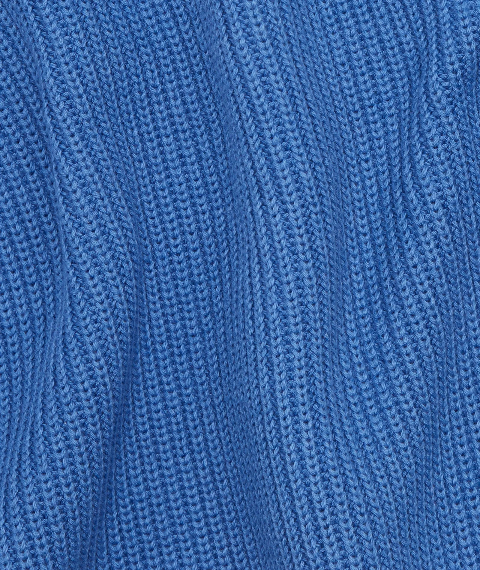 Round Neck Knit - Blue