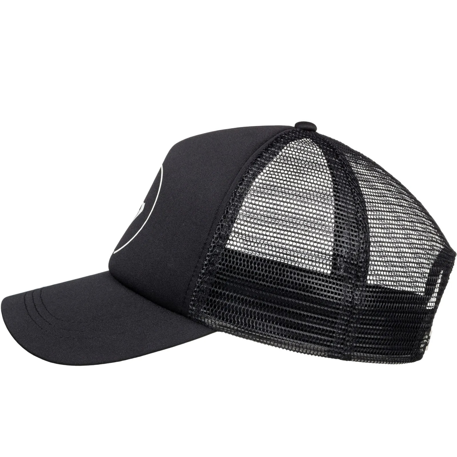 Roxy Womens Truckin Mesh Trucker Baseball Cap - Black