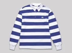 Rugby Polo - Dark Lilac / White