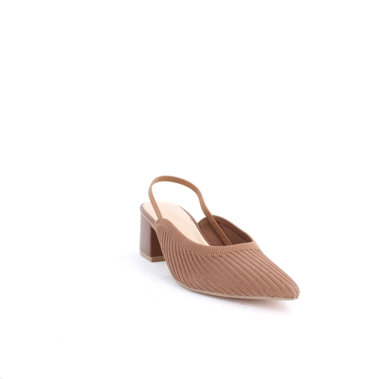 SALENTEES SLINGBACK PUMPS - BROWN