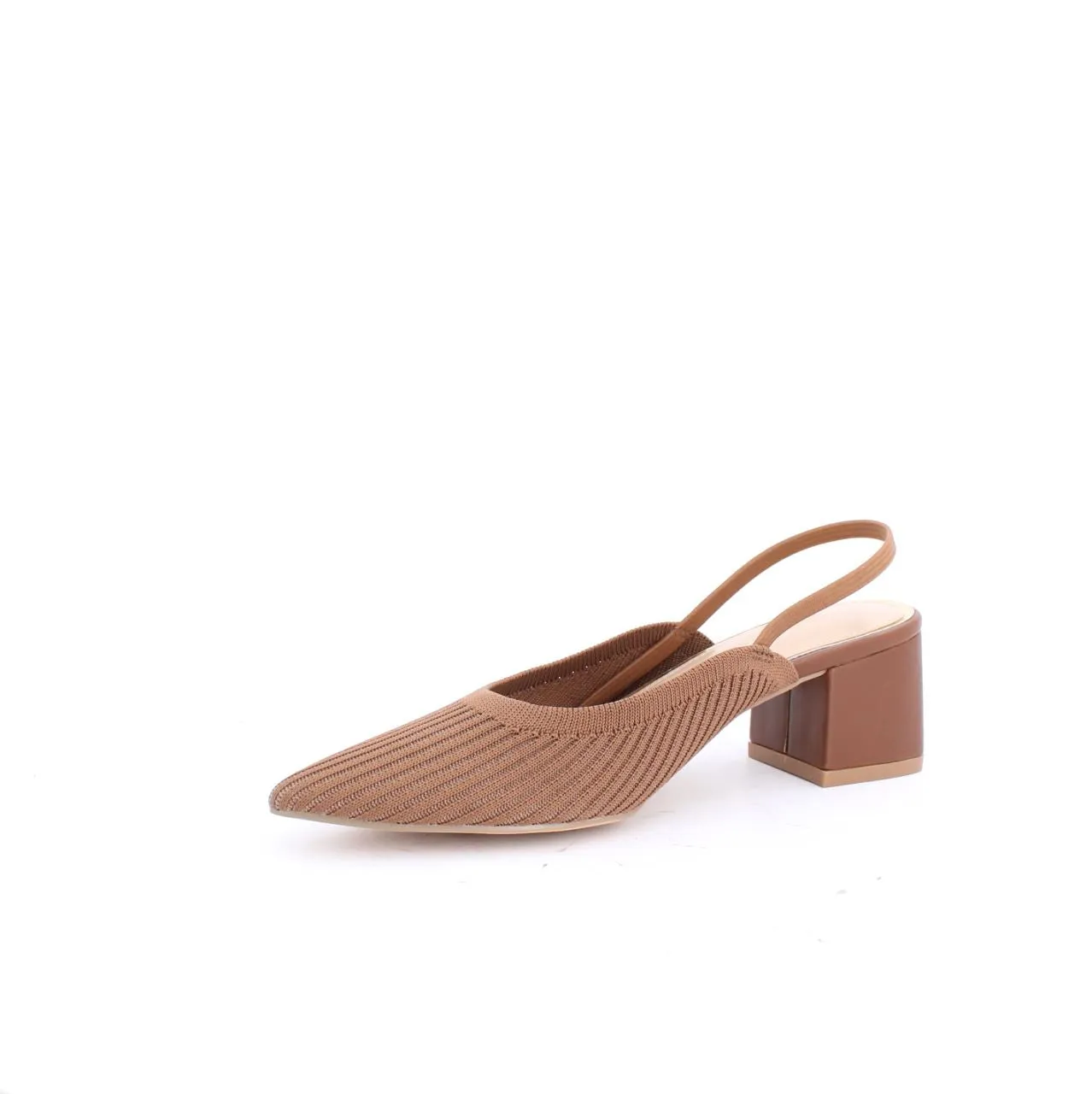 SALENTEES SLINGBACK PUMPS - BROWN