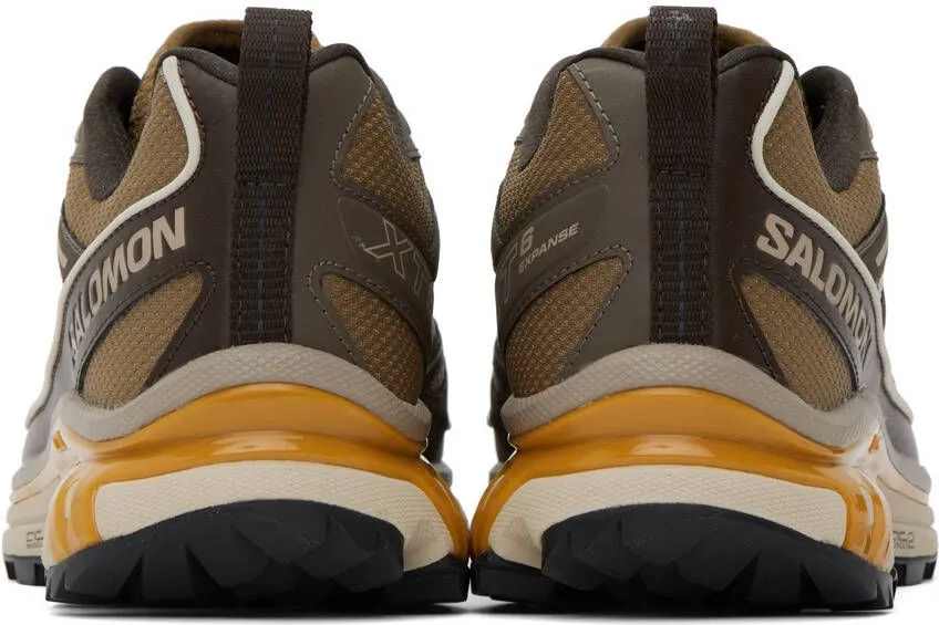 Salomon Beige & Khaki XT-6 Expanse Sneakers