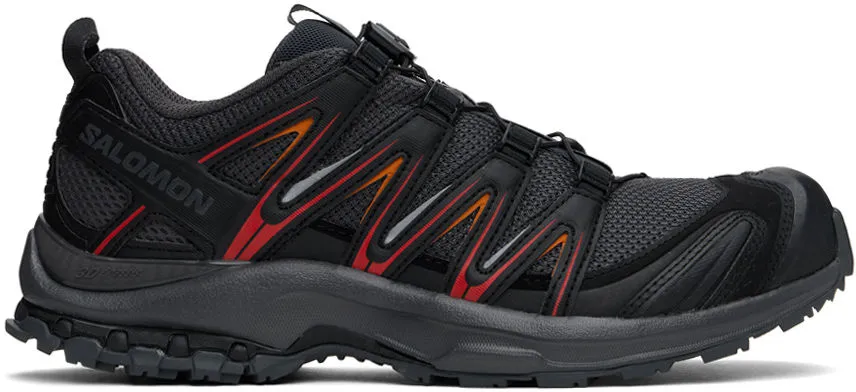 Salomon Black & Red XA Pro 3D Sneakers