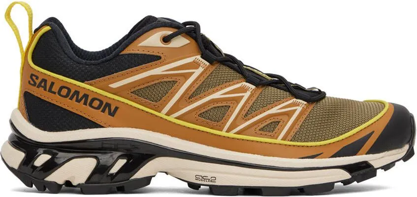 Salomon Brown & Khaki XT-6 Expanse Sneakers