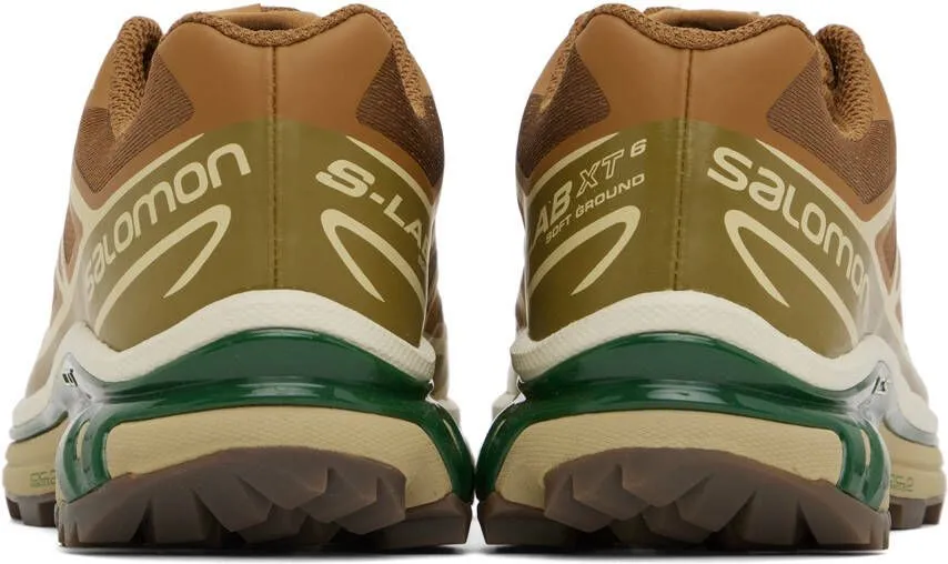 Salomon Brown XT-6 Sneakers