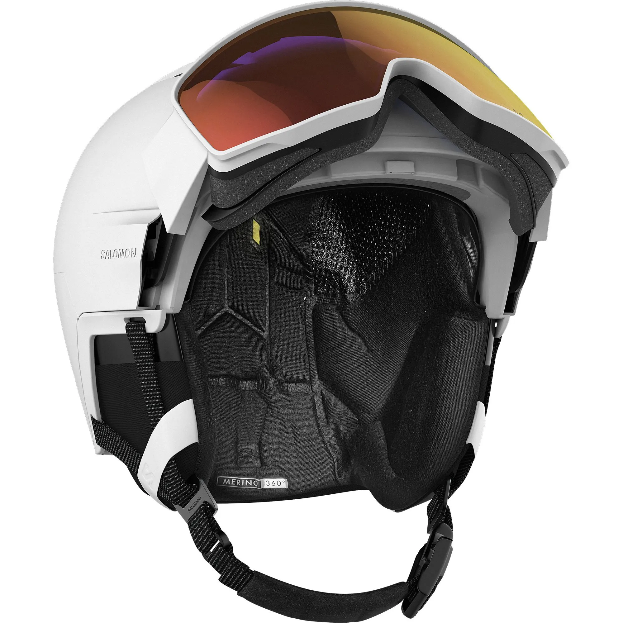 Salomon - Driver Prime Sigphoto Mips\u00ae Visor Helmet white