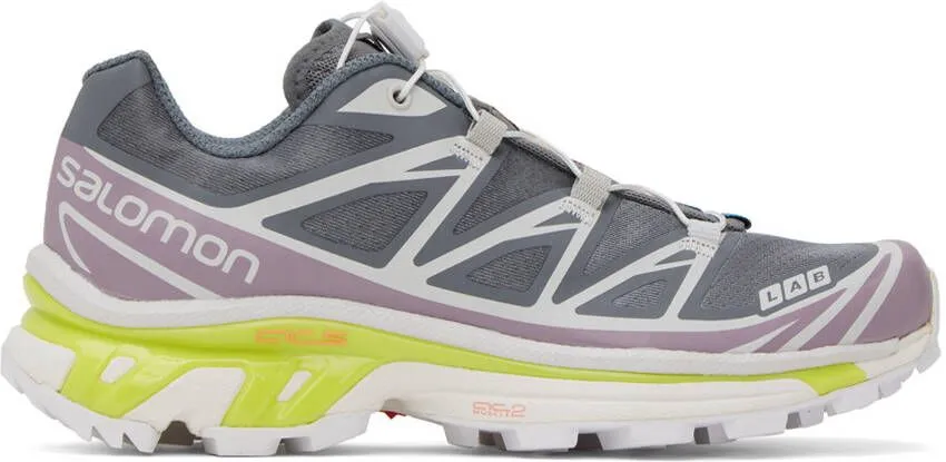 Salomon Gray XT-6 Sneakers