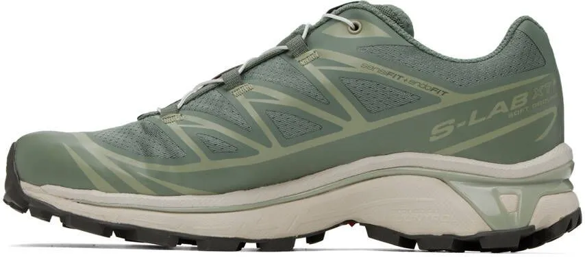 Salomon Green XT-6 Sneakers